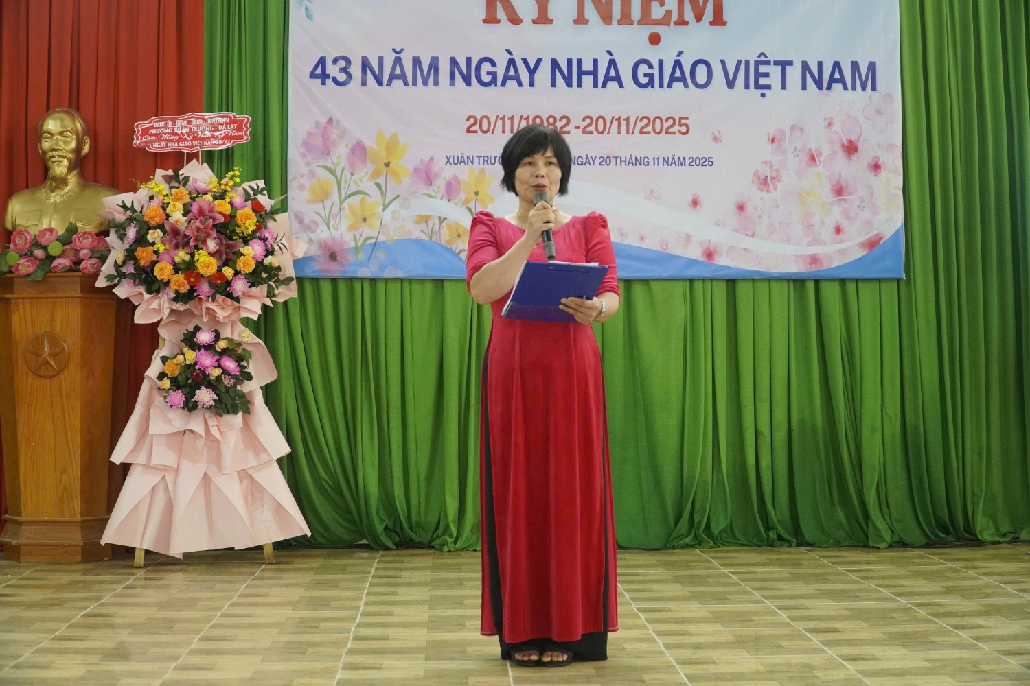 Trường THCS và THPT Xuân Trường kỷ niệm ngày Nhà giáo Việt Nam