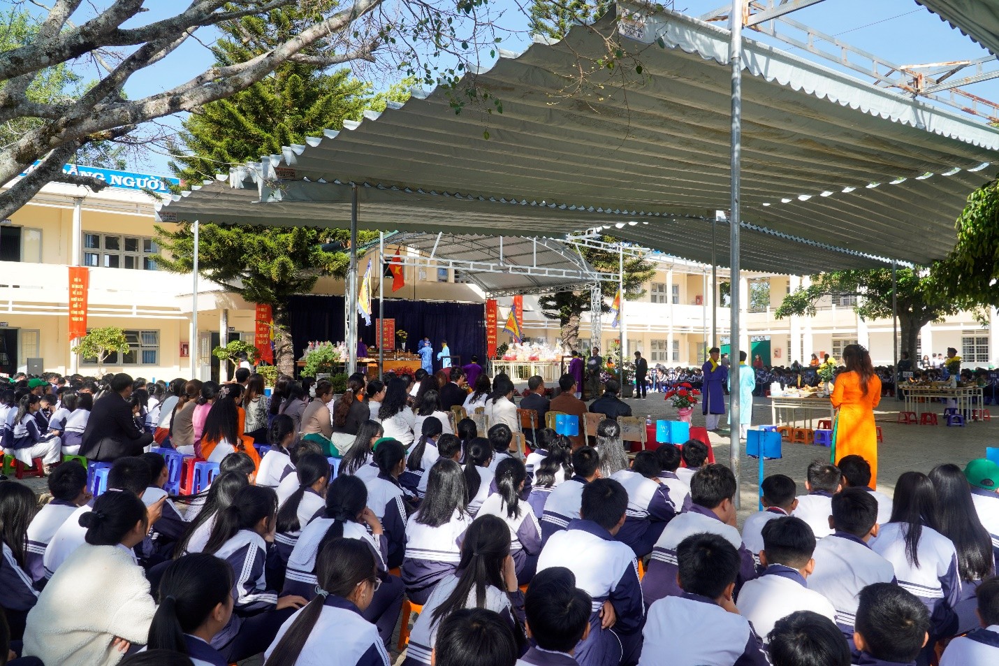 THCS và THPT Xuân Trường hướng về cội nguồn, lan tỏa yêu nước