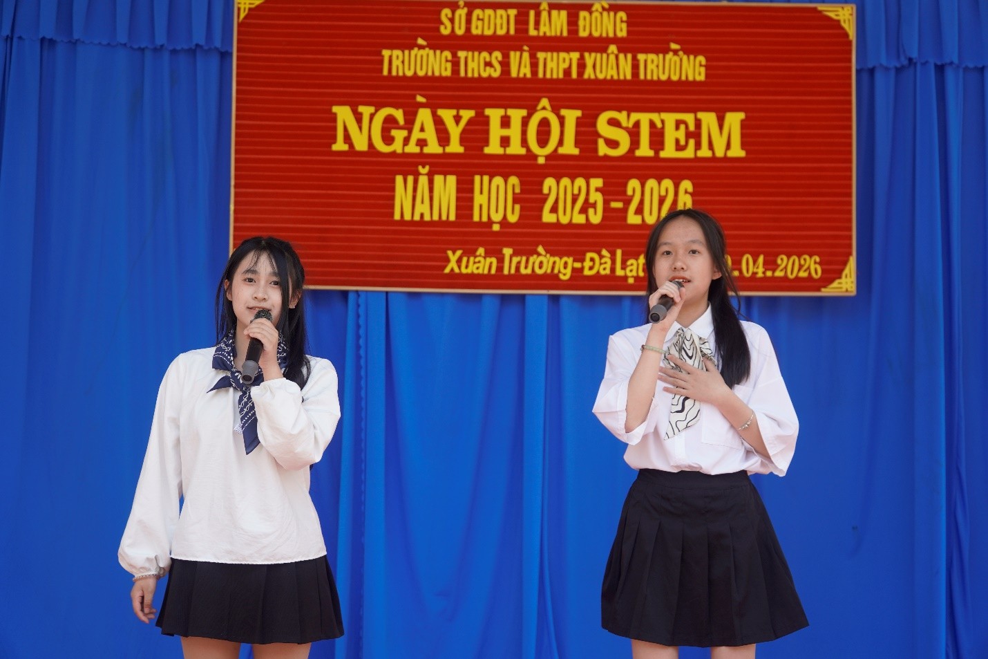 Trường THCS và THPT Xuân Trường sôi nổi ngày hội STEM